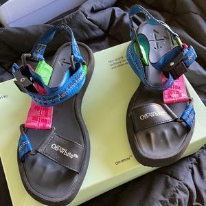 Off-White Multi Color Treck Sandal